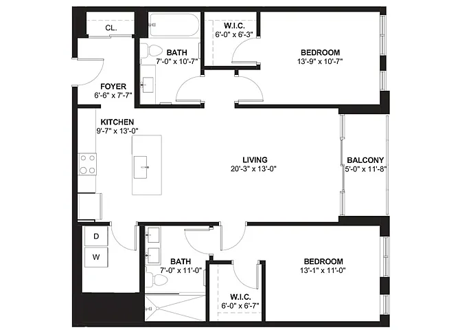 Floor plan F