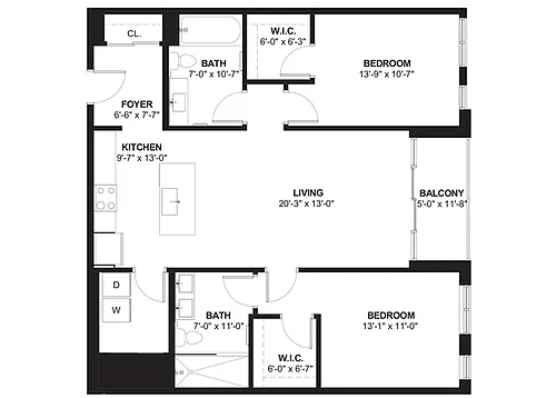 Floor plan F