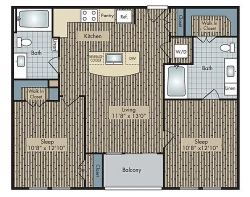 Floor plan E1