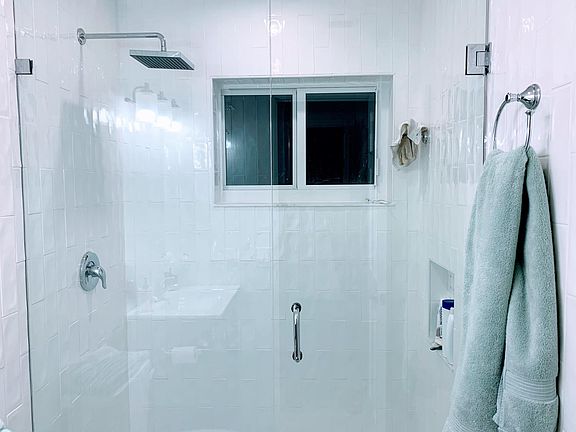 View from bathroom entrance door.