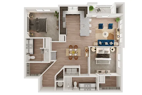 Floor plan B2