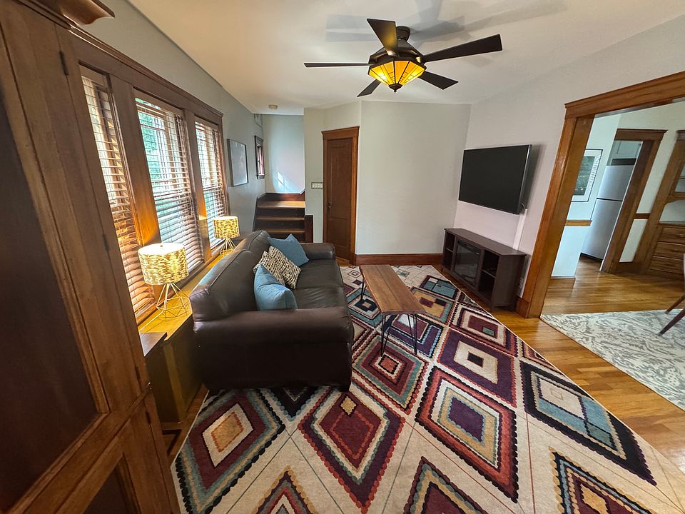 front door entrance to living room
