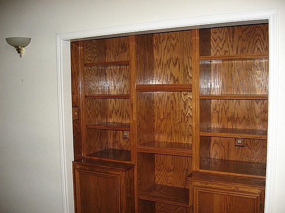 Nice built-ins in the den too!