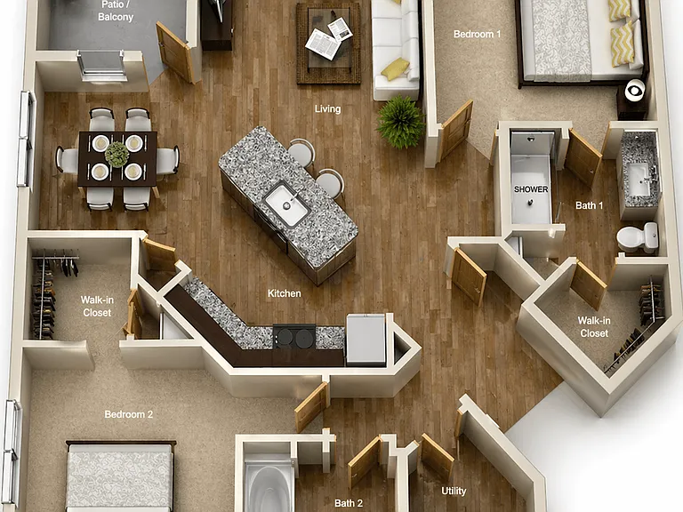 Park at Rialto Apartments — Photo 33