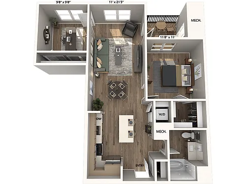 Floor plan AM14-Da