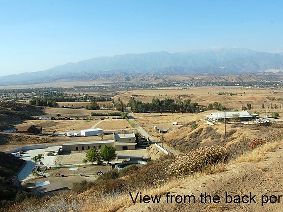 View from the backyard