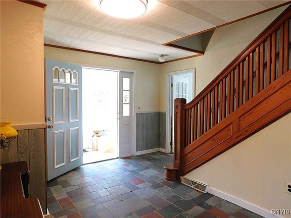front hallway and staircase