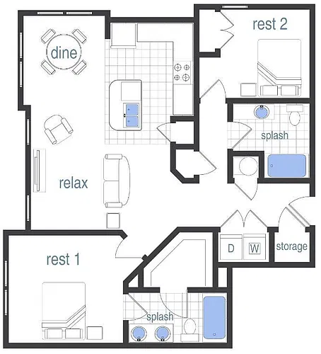 Floor plan Nautilus