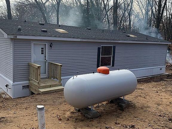 Back of home