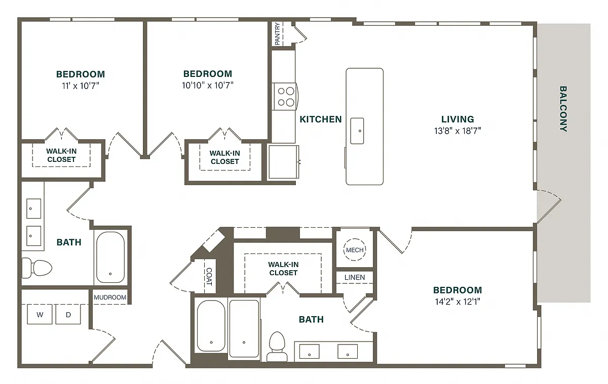 Floor plan C1