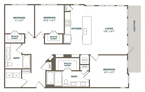 Floor plan C1