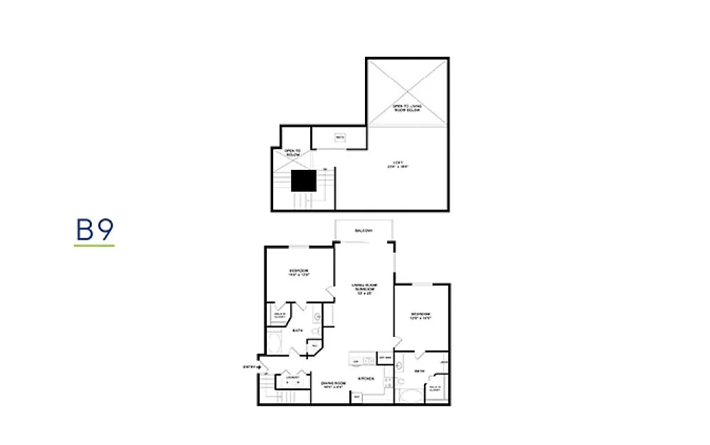 Floor plan B9 - WF