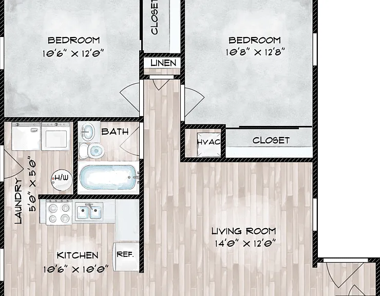 The Nash Classic Floorplan Diagram