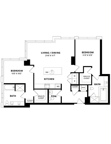 Floor plan B6