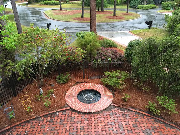 Courtyard with Fountain