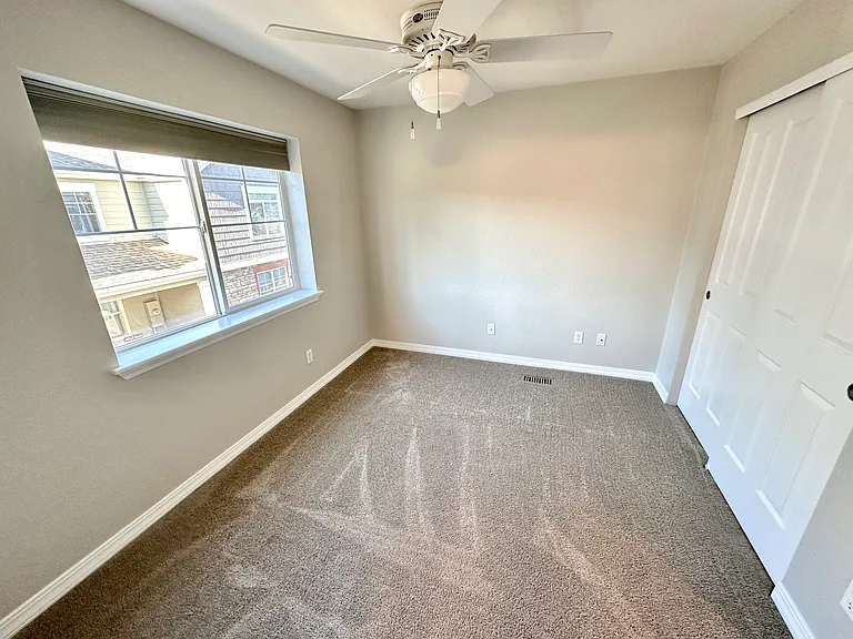 Secondary bedroom with full bath.