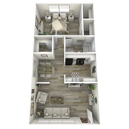 Floor plan A1 Renovated