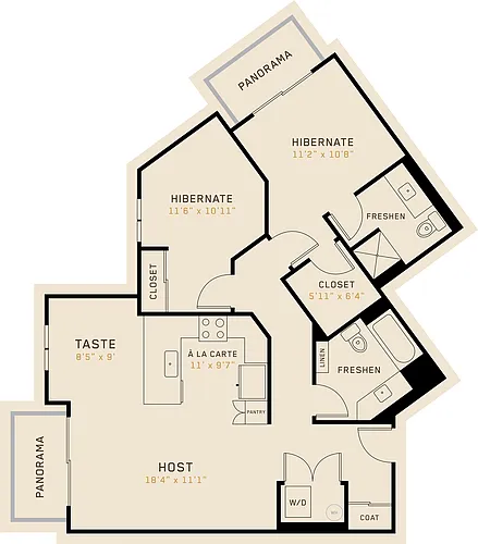 Floor plan B2K
