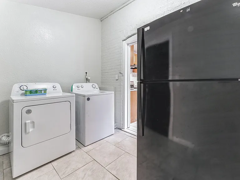 Laundry off kitchen