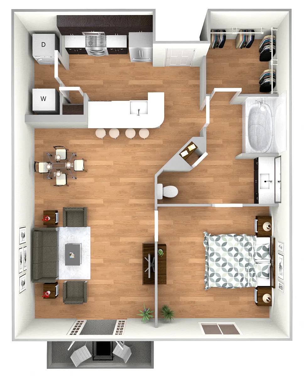 Floor plan Bimini