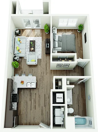 Floor plan A1