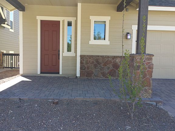 Large covered entry patio