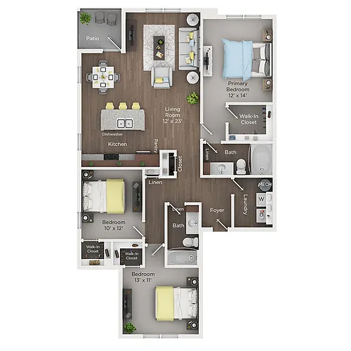 Floor plan The Bay