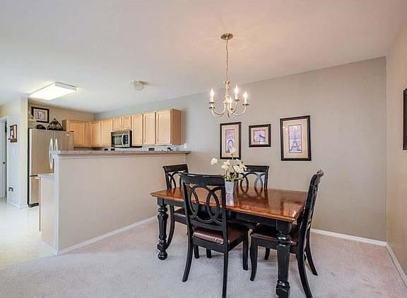 Enjoy your meals in the separate dining area.