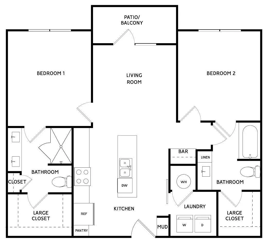 Floor plan B6