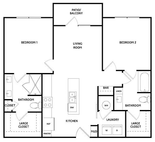 Floor plan B6