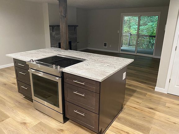 Open Concept Kitchen to Living Room