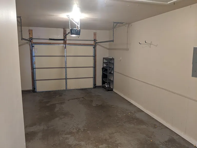 One Stall attached garage
