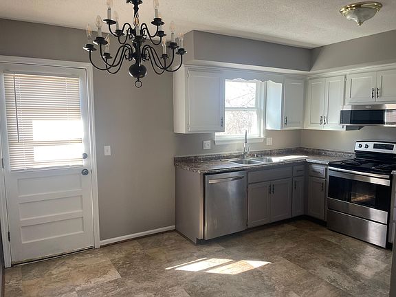 kitchen with stainless appliances