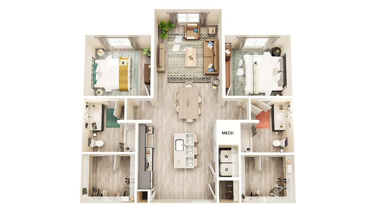 Floor plan B1