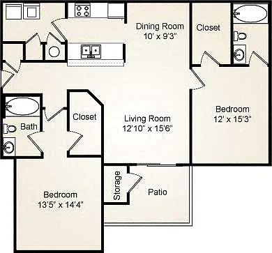 Floor plan B4 - Litchfield