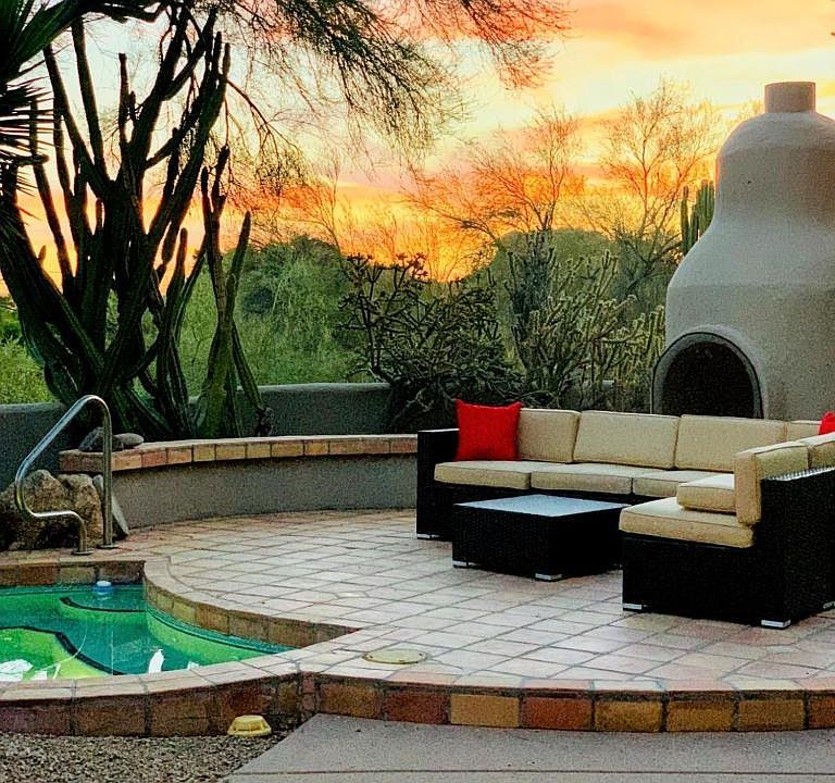 So many lovely sunsets from backyard