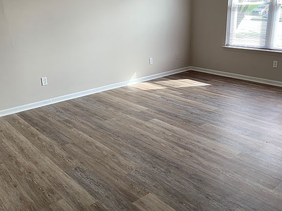 Living area with luxury vinyl plank