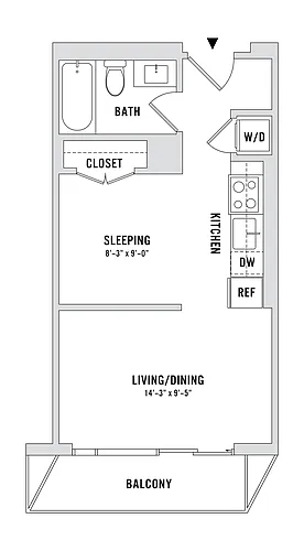 Floor plan 611