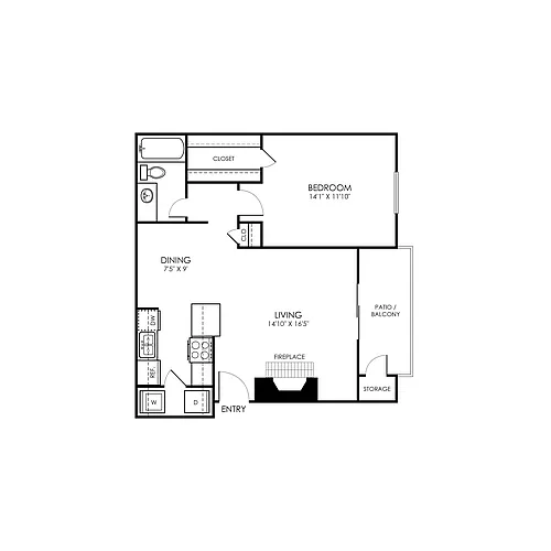 Floor plan A4 Classic