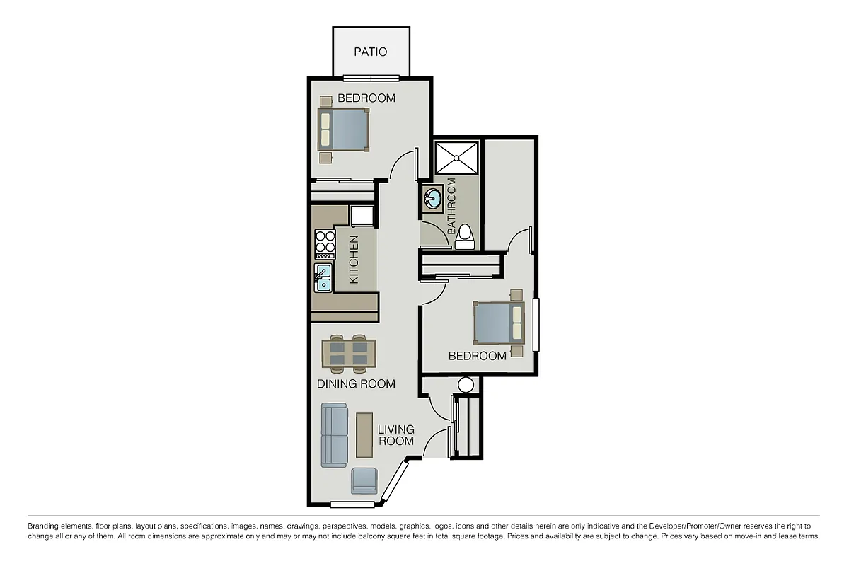 Floor plan Plan 2A