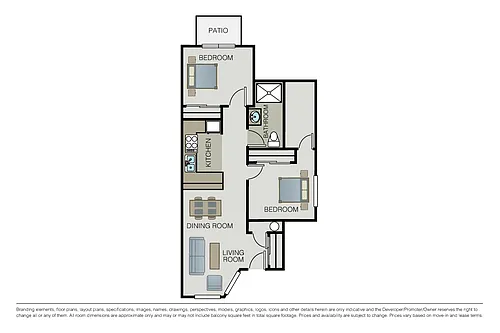 Floor plan Plan 2A