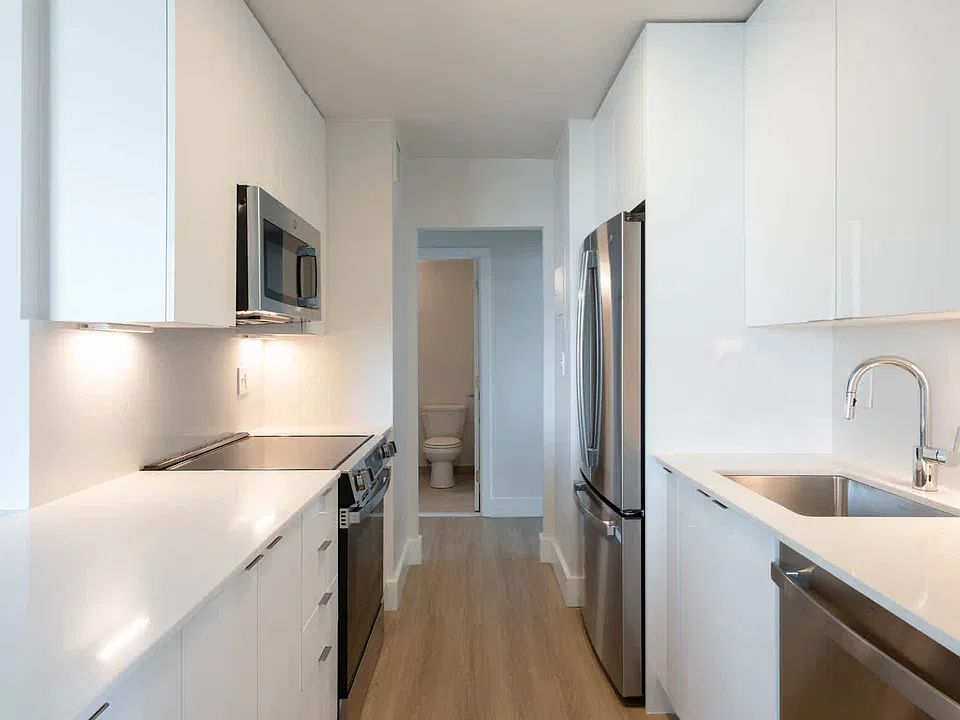 Kitchen with Stainless Steel Appliances