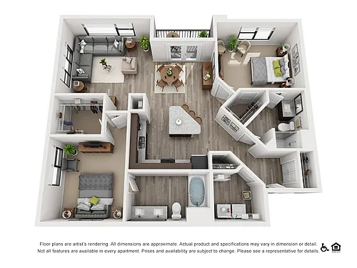 Floor plan B7