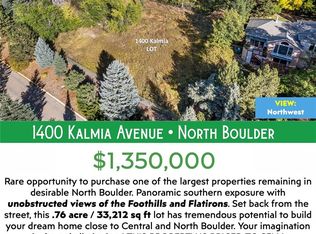 1400 Kalmia Avenue, Boulder, CO 80304