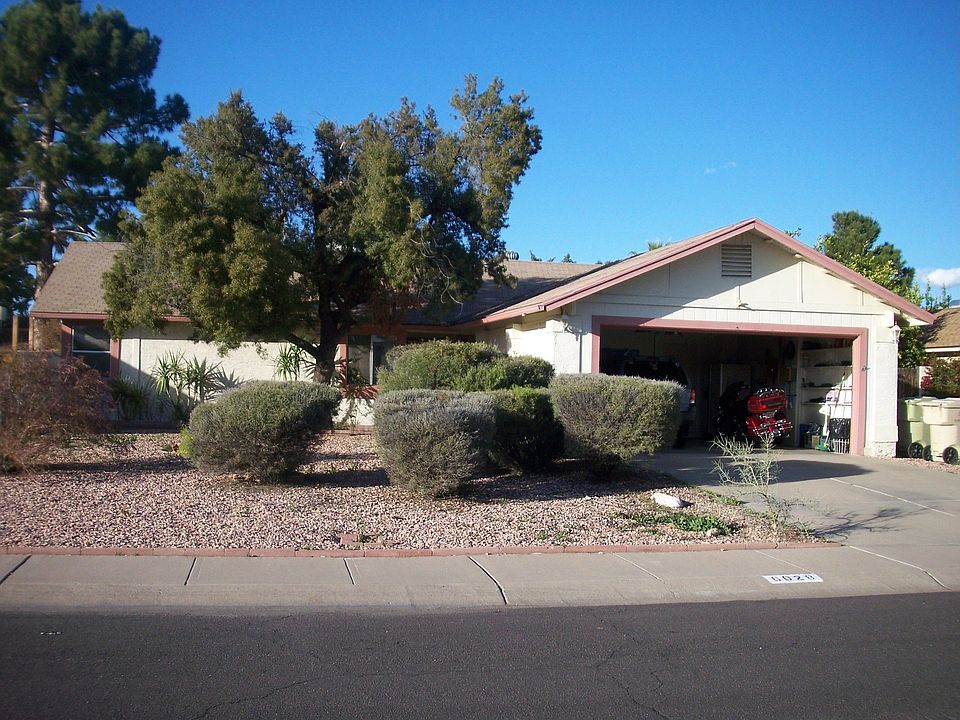 The front elevation of the house