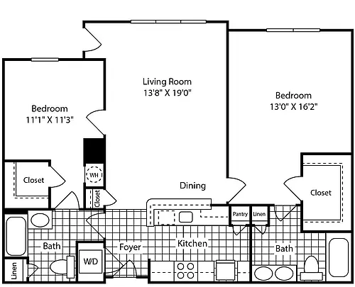 Floor plan B4