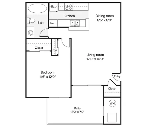 Floor plan 648