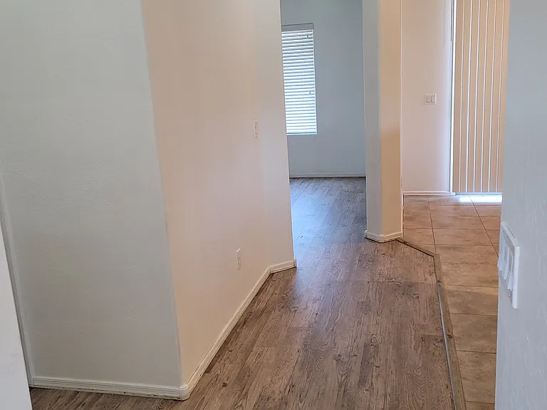 Path to downstairs bonus room.