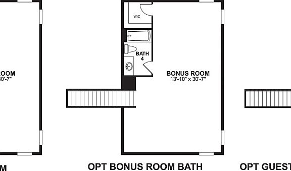 Corina II Second Floor Options