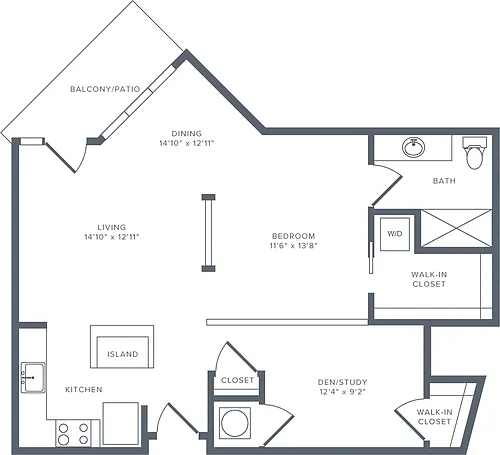 Floor plan S09D Renovated